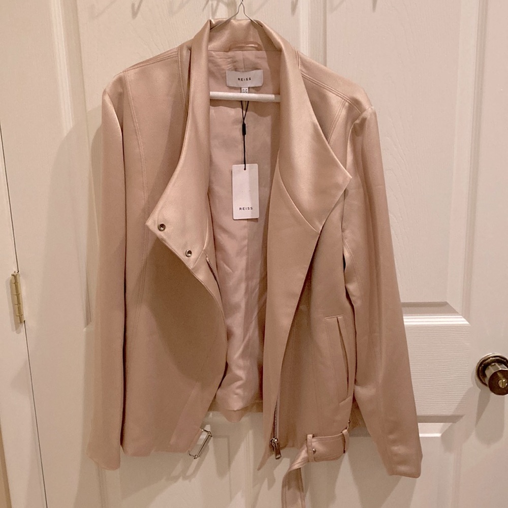 NWT Reiss Biker Jacket